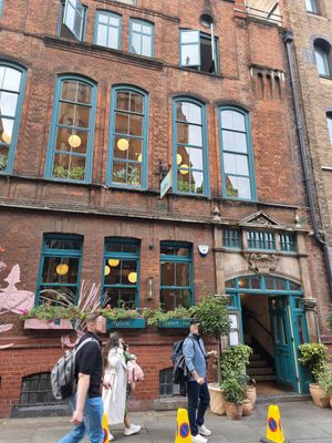Entrance at Mallow - Borough Market in South East London
