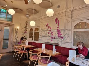 Interior upstairs at Mallow - Borough Market in South East London
