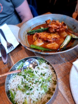 Part of taste menu at Mallow - Borough Market in South East London