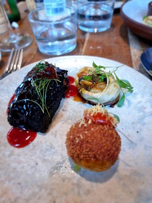 Part of taste menu at Mallow - Borough Market in South East London