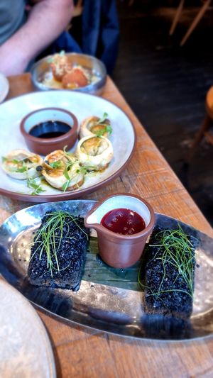 Part of taste menu at Mallow - Borough Market in South East London
