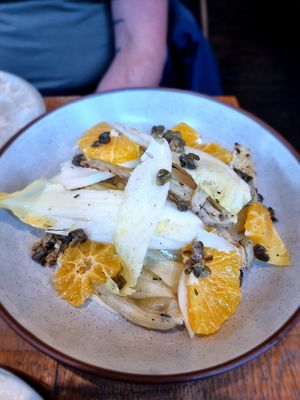 Part of taste menu - appetizers at Mallow - Borough Market in South East London