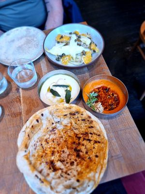 Appetizers - Part of taste menu at Mallow - Borough Market in South East London