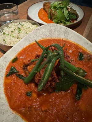 Pakora masala at Mallow - Borough Market in South East London
