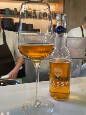 Cider was tasty too at Mallow - Borough Market in South East London