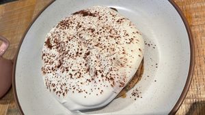 Tiramisu pancake  at Mallow - Borough Market in South East London