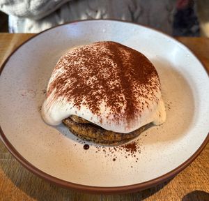 Tiramisu pancakes   at Mallow - Borough Market in South East London