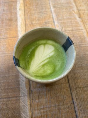 Matcha - well balancedd  at Mallow - Borough Market in South East London