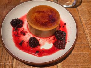 Crème brulee at Mallow - Borough Market in South East London