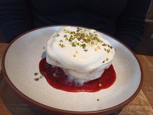 Pistacchio pancake at Mallow - Borough Market in South East London