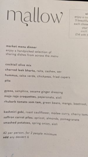  at Mallow - Borough Market in South East London