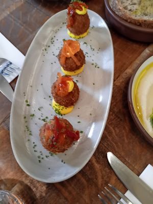 Croquettes  at Mallow - Borough Market in South East London