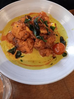 Cauliflower curry at Mallow - Borough Market in South East London