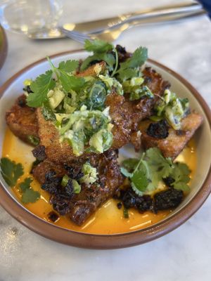 Carrot turnip cake   at Mallow - Borough Market in South East London