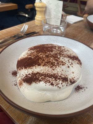 Tiramisu pancakes  at Mallow - Borough Market in South East London