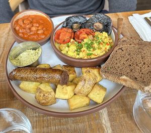 English Big Breakfast at Mallow - Borough Market in South East London