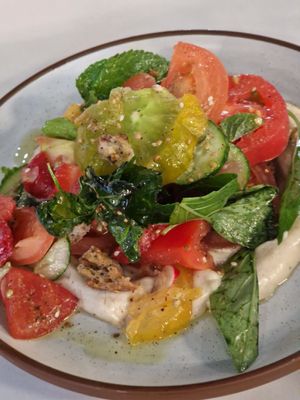 Fatoush salad at Mallow - Borough Market in South East London