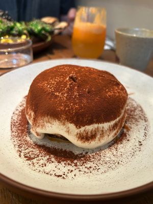 Tiramisu pancakes at Mallow - Borough Market in South East London
