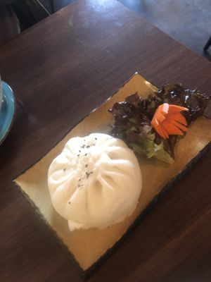 Big Veggie-stuffed steamed dumpling (4,50€) at Hanoi Vietnamese Soulfood in Stuttgart