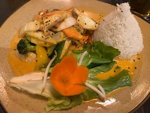 Curry with tofu and veggies   at Hanoi Vietnamese Soulfood in Stuttgart