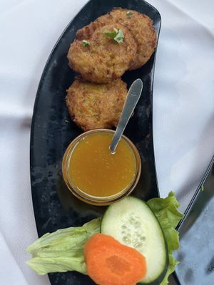 Pakoras  at Basmati Indian & Nepali Restaurant in Funchal
