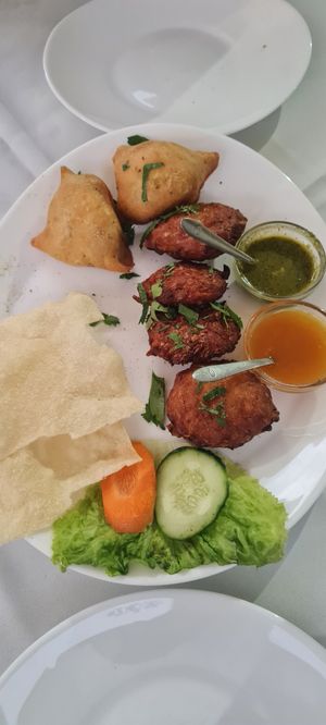 Starters at Basmati Indian & Nepali Restaurant in Funchal