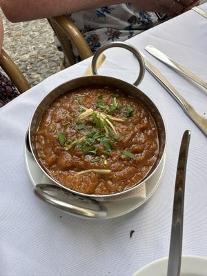 Vegan balls  at Basmati Indian & Nepali Restaurant in Funchal
