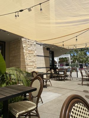 Amazing Outdoor Patio Area  at Guacamaya Oasis Plant Based Mexican Cuisine in Downey