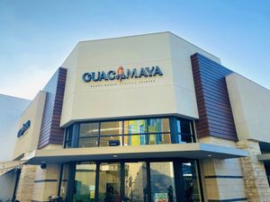 Entrance   at Guacamaya Oasis Plant Based Mexican Cuisine in Downey