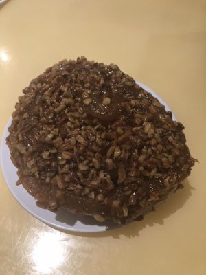 Pecan sticky bun at Loving Hut in Falls Church