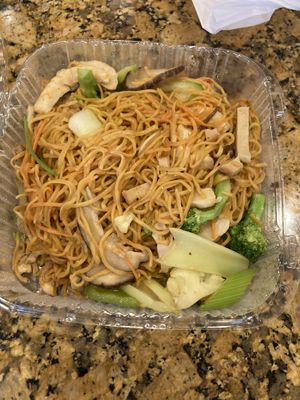 Noodles  at Loving Hut in Falls Church