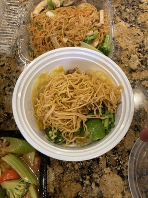 Stuff for wonton soup  at Loving Hut in Falls Church