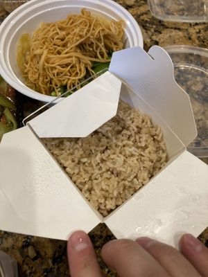 Rice  at Loving Hut in Falls Church