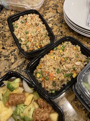 Fried rice  at Loving Hut in Falls Church