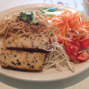 broken protein at Loving Hut in Falls Church