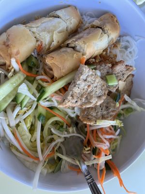   at Loving Hut in Falls Church