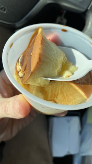 Flan  at Loving Hut in Falls Church