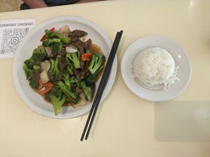 Non-Beef & Broccoli at Loving Hut in Falls Church