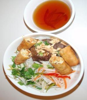 veg plate  at Loving Hut in Falls Church