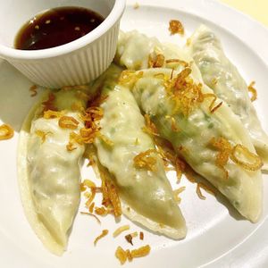 Dumplings  at Loving Hut in Falls Church