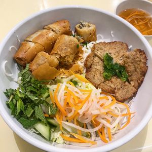 Vermicelli bowl  at Loving Hut in Falls Church