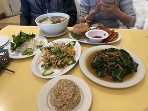   at Loving Hut in Falls Church