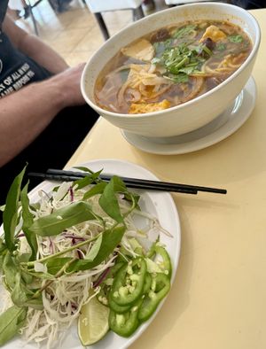   at Loving Hut in Falls Church