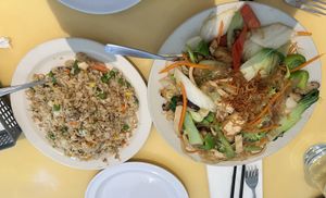   at Loving Hut in Falls Church