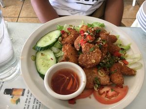   at Loving Hut in Falls Church