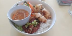 $9.50 Golden Vermicelli! 😊 at Loving Hut in Falls Church