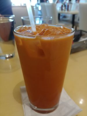 Thai Tea at Loving Hut in Falls Church