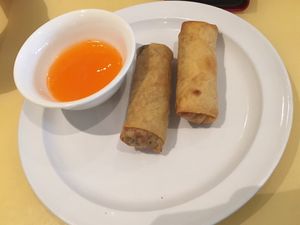 Rolls at Loving Hut in Falls Church
