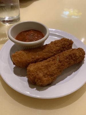 Mozz sticks! at Loving Hut in Falls Church