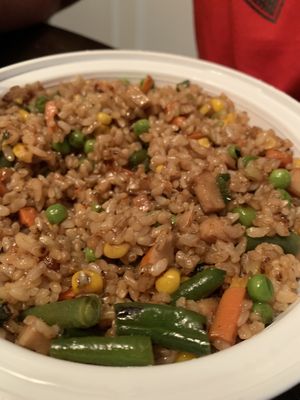 Blissful rice at Loving Hut in Falls Church